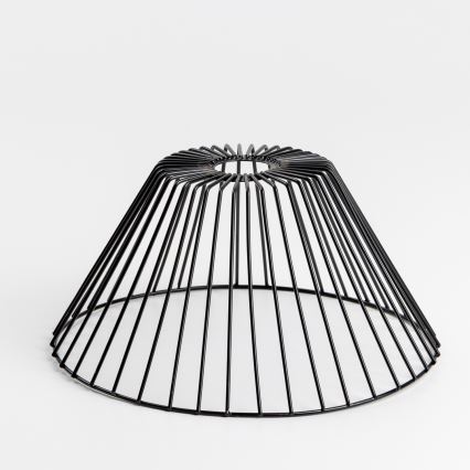 Brilagi - LED-pinnapealne lühter CERIA WIRE 1xE27/40W/230V läbimõõt 30 cm must/tamm