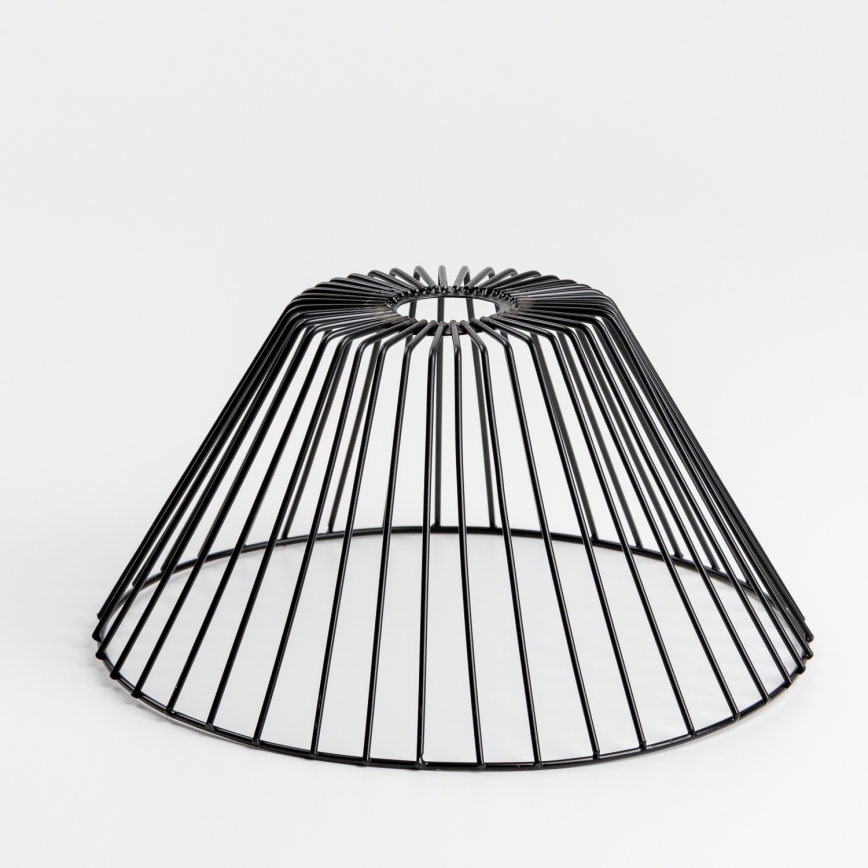 Brilagi - LED-pinnapealne lühter CERIA WIRE 1xE27/40W/230V läbimõõt 30 cm must/tamm