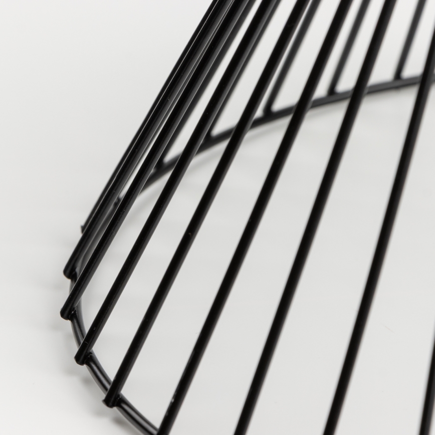 Brilagi - LED-pinnapealne lühter CERIA WIRE 1xE27/40W/230V läbimõõt 30 cm must/tamm