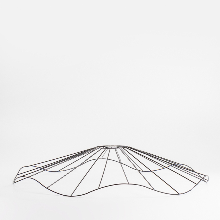 Brilagi - LED pinnapealne lühter CERIA WIRE 1xE27/40W/230V, läbimõõt 80 cm, must/tamm