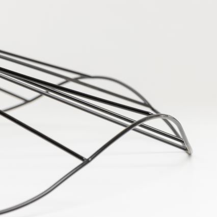 Brilagi - LED pinnapealne lühter CERIA WIRE 1xE27/40W/230V, läbimõõt 80 cm, must/tamm