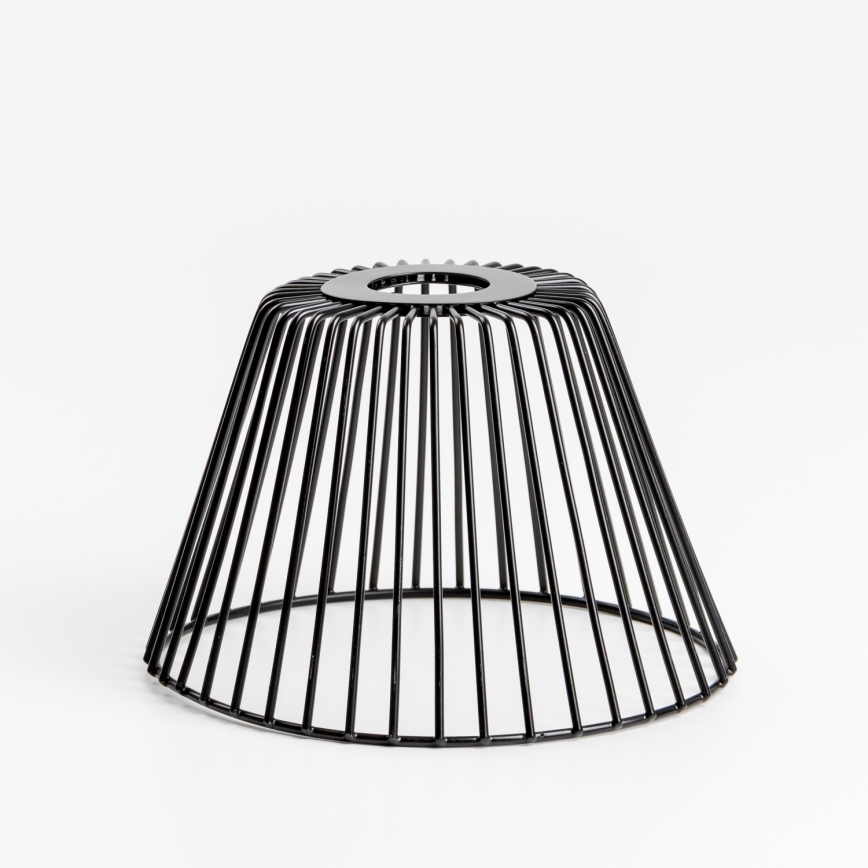 Brilagi - LED pinnapealne lühter CERIA WIRE 1xE27/40W/230V, läbimõõt 80 cm, must/tamm