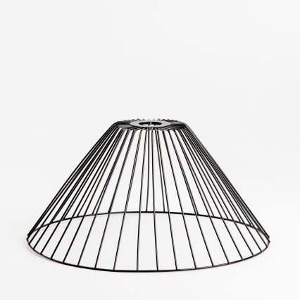 Brilagi - LED-pinnapealne lühter CERIA WIRE 1xE27/40W/230V Ø 45 cm must/tamm