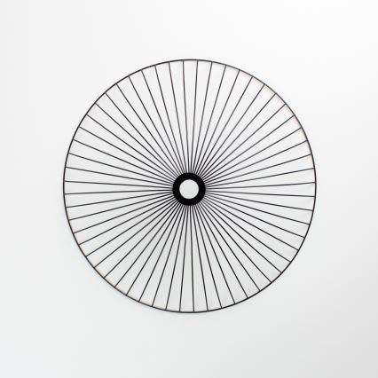 BRILAGI - LED pinnapealne lühter CERIA WIRE 1xE27/40W/230V Ø 60 cm must/tamm