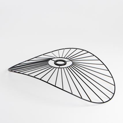 Brilagi - LED-pinnapealne lühter CERIA WIRE 1xE27/60W/230V 40x56 cm must