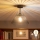 Brilagi - LED-pinnapealne lühter CERIA WIRE 1xE27/60W/230V läbimõõt 30 cm must