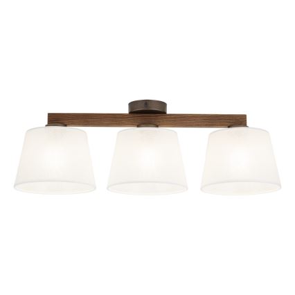 BRILAGI - LED pinnapealne lühter LATTE 3xE27/15W/230V mänd/valge