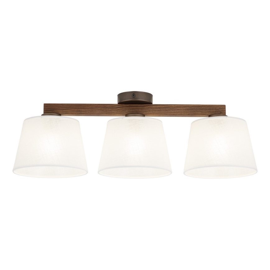 BRILAGI - LED pinnapealne lühter LATTE 3xE27/15W/230V mänd/valge
