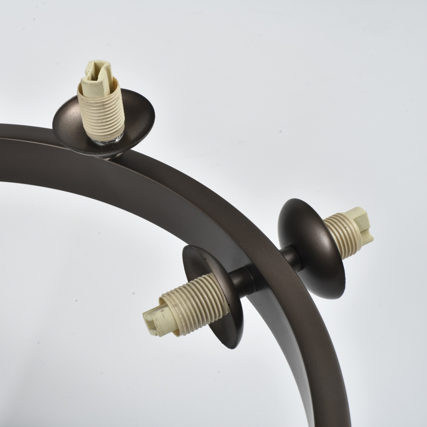 Brilagi - LED pinnapealne lühter MILLA 10xG9/3W/230V pruun/suitsune pruun