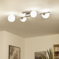 Brilagi - LED pinnapealne lühter MILLA 4xG9/3W/230V mustkroom/valge
