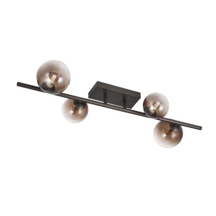 Brilagi - LED pinnapealne lühter MILLA 4xG9/3W/230V pruun/suitsune pruun