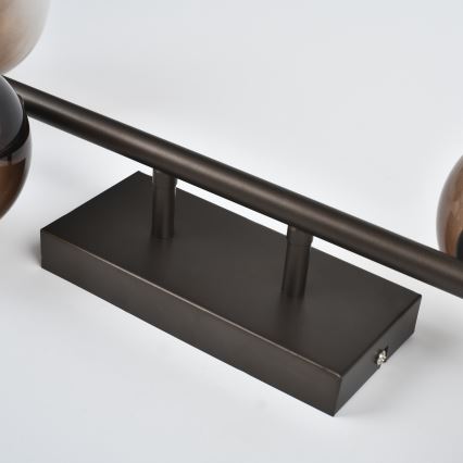 Brilagi - LED pinnapealne lühter MILLA 4xG9/3W/230V pruun/suitsune pruun