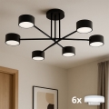 Brilagi - LED pinnapealne lühter MONO 6xGX53/30W/230V must
