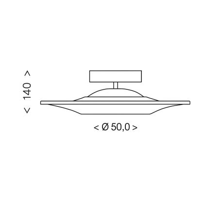 Brilagi - LED pinnapealne lühter VERANO LED/15W/230V