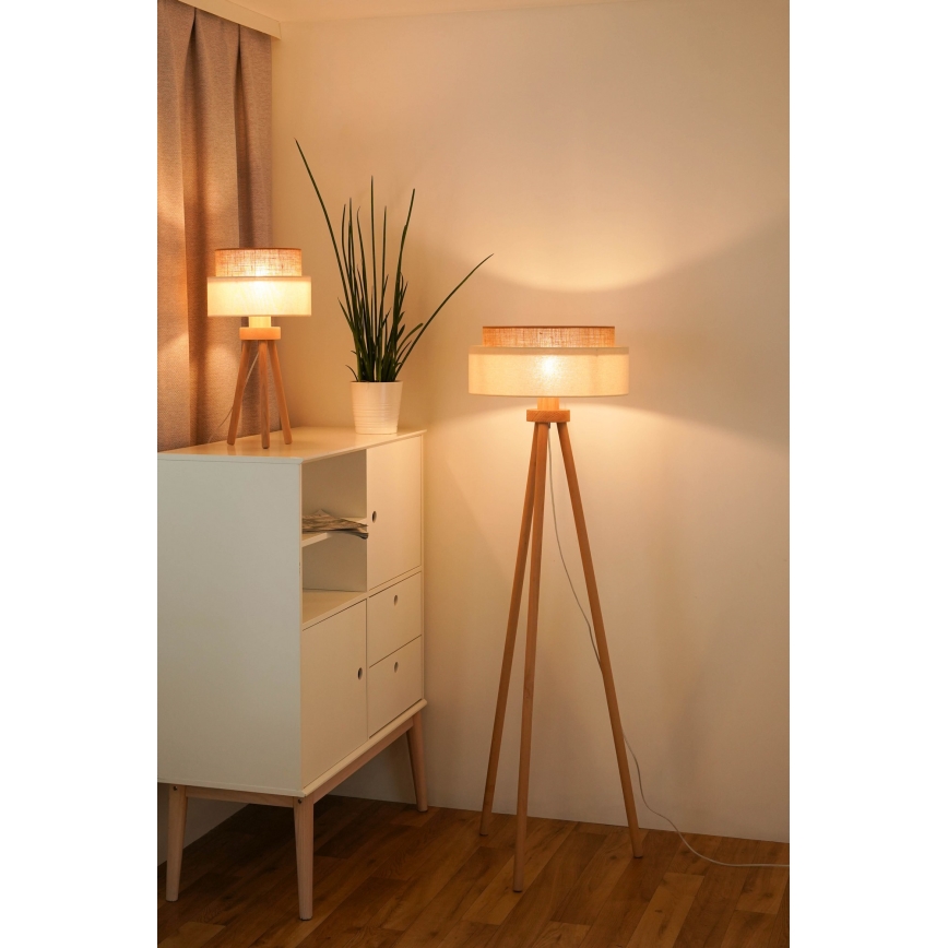 Brilagi - LED Põrandalamp BOHO STYLE 1xE27/15W/230V