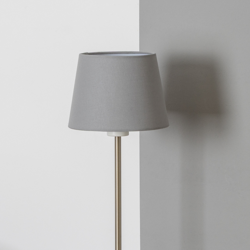 Brilagi - LED-põrandalamp CERIA 1xE27/40W/230V, läbimõõt 20,5 cm, hall/mattkroom