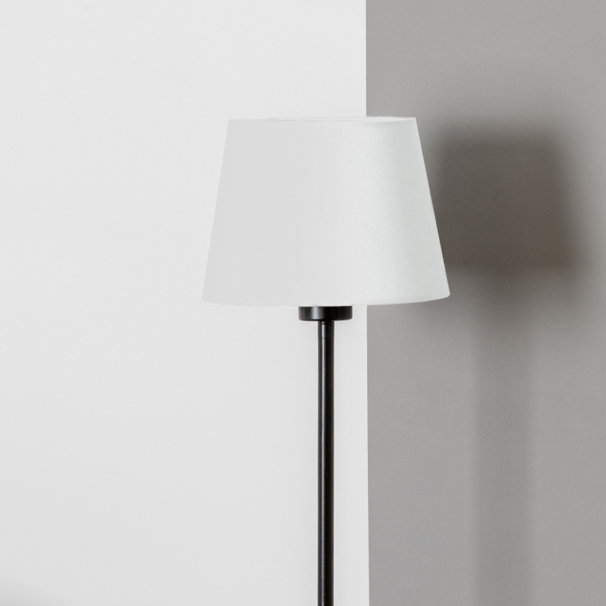 Brilagi - LED põrandalamp CERIA 1xE27/40W/230V läbimõõt 20,5 cm valge/must