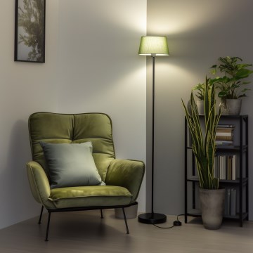 Brilagi - LED-põrandalamp CERIA 1xE27/40W/230V läbimõõt 25 cm roheline/must