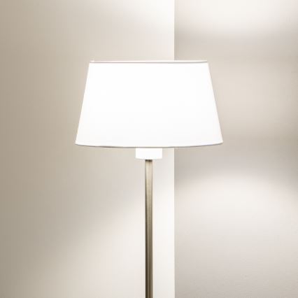 Brilagi - LED põrandalamp CERIA 1xE27/40W/230V, läbimõõt 25 cm, valge/mattkroom