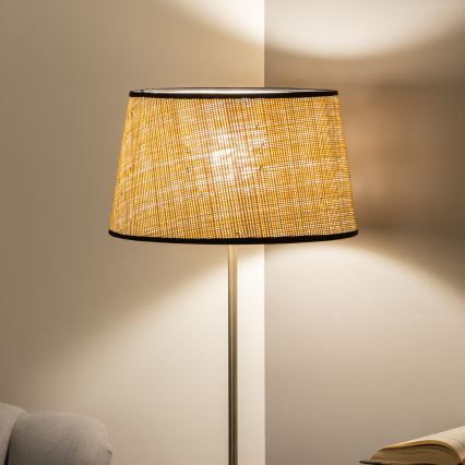 Brilagi - LED põrandalamp CERIA 1xE27/40W/230V läbimõõt 35 cm beež/mattkroom