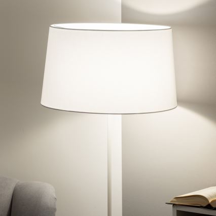 Brilagi - LED põrandalamp CERIA 1xE27/40W/230V, läbimõõt 45 cm, valge