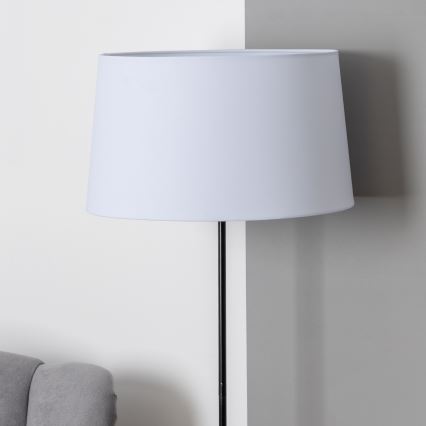 Brilagi - LED põrandalamp CERIA 1xE27/40W/230V, läbimõõt 45 cm, valge/must