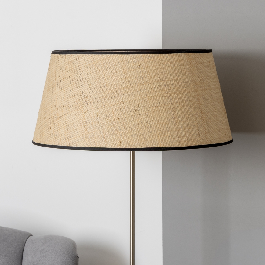 Brilagi - LED põrandalamp CERIA 1xE27/40W/230V läbimõõt 50 cm beež/mattkroom