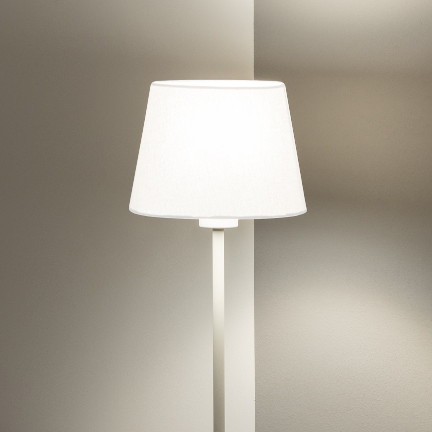 Brilagi - LED põrandalamp CERIA 1xE27/40W/230V Ø 20,5 cm valge