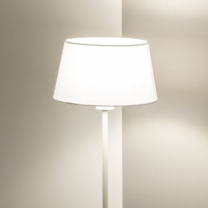 Brilagi - LED põrandalamp CERIA 1xE27/40W/230V Ø 25 cm valge