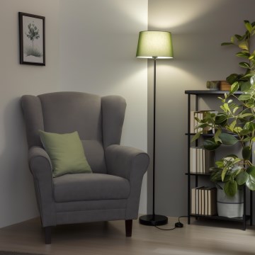 Brilagi - LED-põrandalamp CERIA 1xE27/40W/230V Ø 30 cm roheline/must