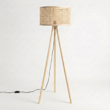 Brilagi - LED põrandalamp CERIA 1xE27/60W/230V, läbimõõduga 40 cm, beež