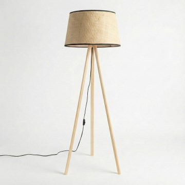 Brilagi - LED põrandalamp CERIA 1xE27/60W/230V, läbimõõt 50 cm, beež