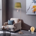 BRILAGI - LED põrandalamp CERIA 1xE27/60W/230V + LED/2,1W läbimõõt 30 cm mattkroom/roheline
