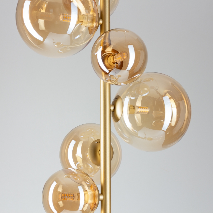 BRILAGI - LED Põrandalamp MILLA 7xG9/3W/230V kuldne