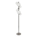 Brilagi - LED Põrandalamp MILLA 7xG9/3W/230V läikiv kroom/valge
