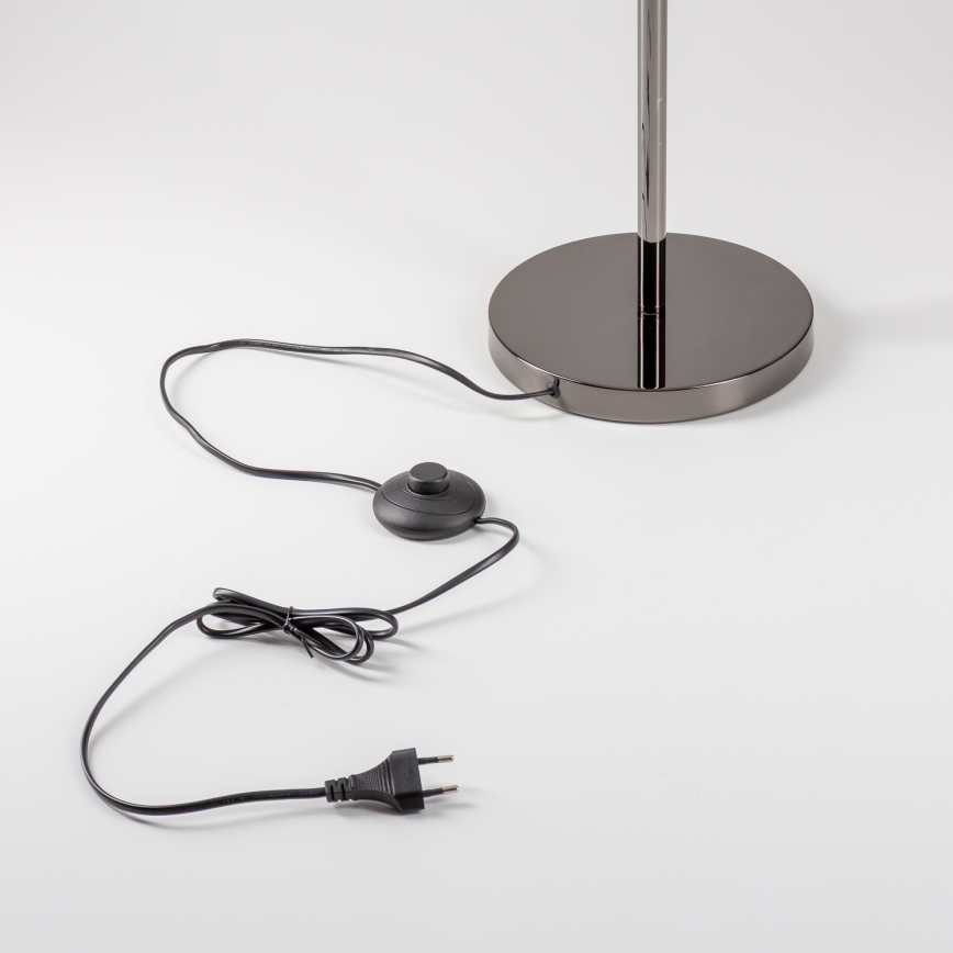 BRILAGI - LED põrandalamp MILLA 7xG9/3W/230V must kroom/kuldne