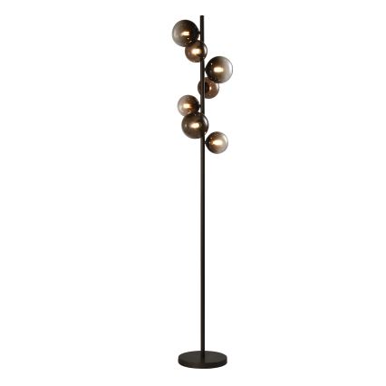 Brilagi - LED-põrandalamp MILLA 7xG9/3W/230V pruun/suitsupruun