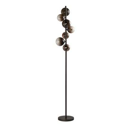Brilagi - LED-põrandalamp MILLA 7xG9/3W/230V pruun/suitsupruun