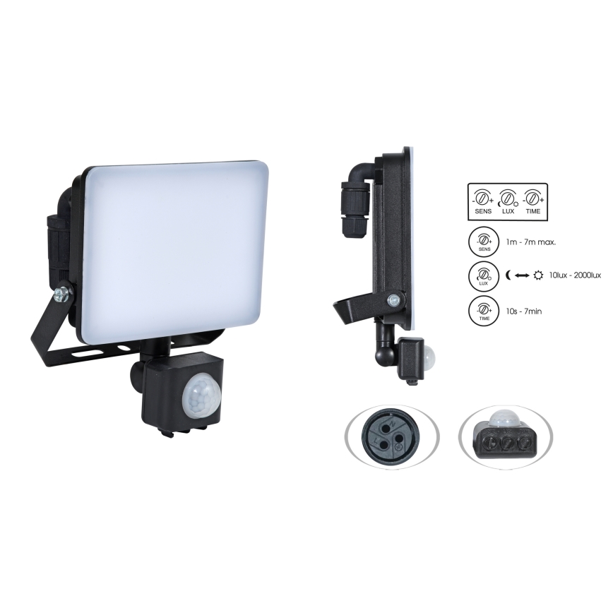 Brilagi - LED Prožektor anduriga ELARA PRO LED/50W/230V IP65