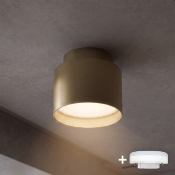 BRILAGI - LED punktvalgusti BACKLIT 1xGX53/15W/230V + LED/3W, läbimõõt 8 cm, kuldne