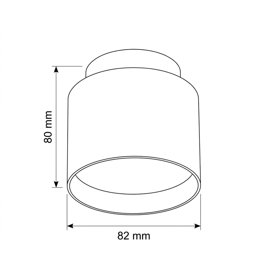 BRILAGI - LED punktvalgusti BACKLIT 1xGX53/15W/230V + LED/3W, läbimõõt 8 cm, kuldne