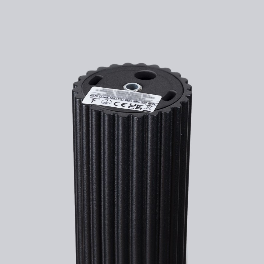 Brilagi - LED punktvalgusti CRESTO 1xGU10/10W/230V 10 cm must