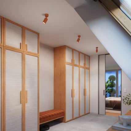 Brilagi - LED punktvalgusti CRESTO 1xGU10/10W/230V punane