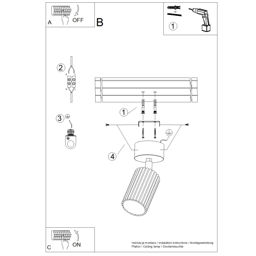 Brilagi - LED-punktvalgusti CRESTO 1xGU10/10W/230V roosa