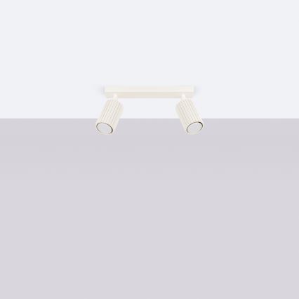 Brilagi - LED punktvalgusti CRESTO 2xGU10/10W/230V kreemivärvi