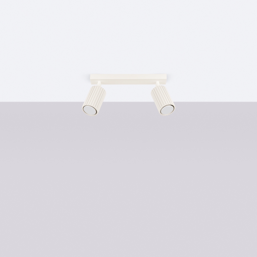 Brilagi - LED punktvalgusti CRESTO 2xGU10/10W/230V kreemivärvi