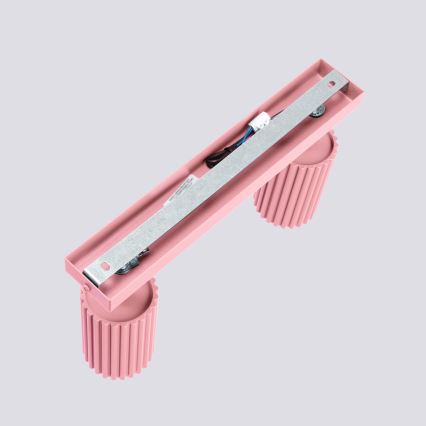 Brilagi - LED-punktvalgusti CRESTO 2xGU10/10W/230V roosa