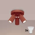 BRILAGI - LED-punktvalgusti CRESTO 3xGU10/10W/230V oranž