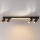 Brilagi - LED-punktvalgusti SELE 4xGU10/30W/230V + LED/25W must