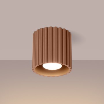 Brilagi - LED-punktvalgusti SFERA 1xGU10/10W/230V, läbimõõt 10 cm, pruun